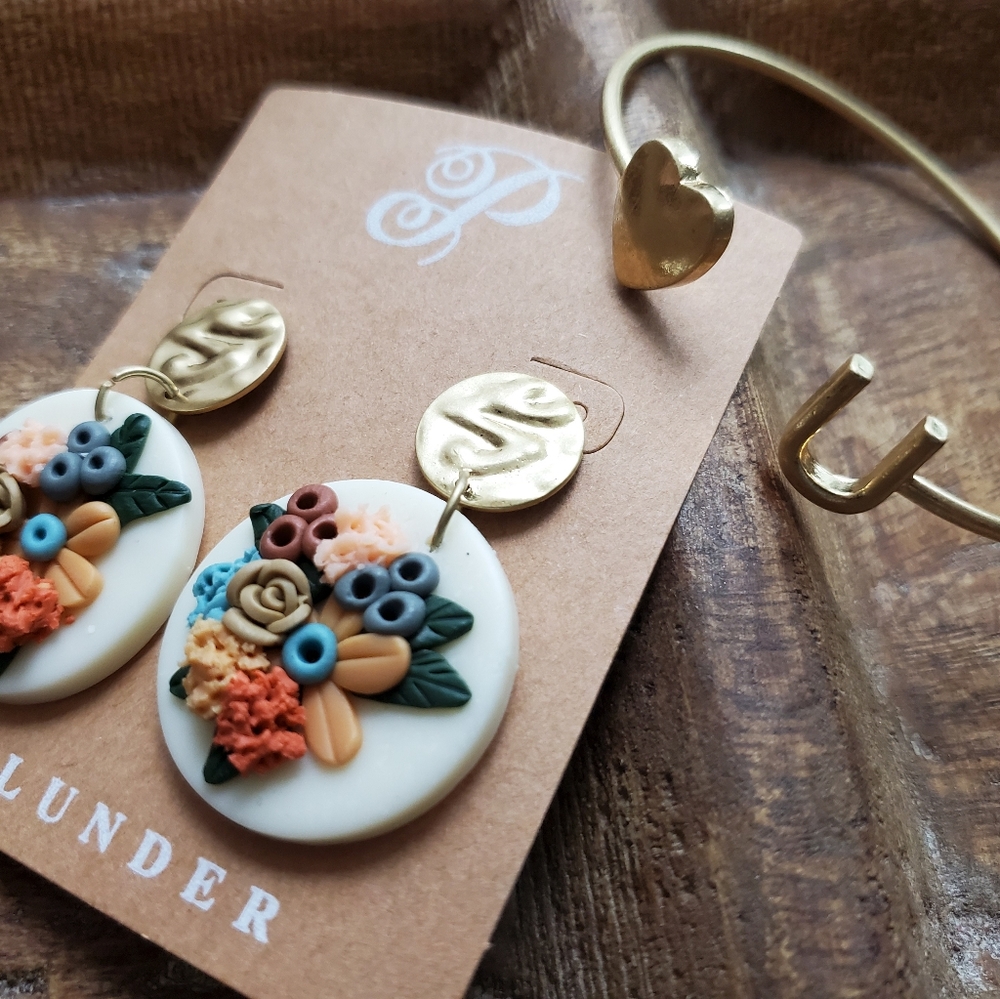 Ophelia earrings + Haven Marie bracelet